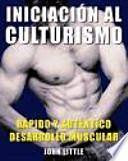 Libro Iniciación al culturismo